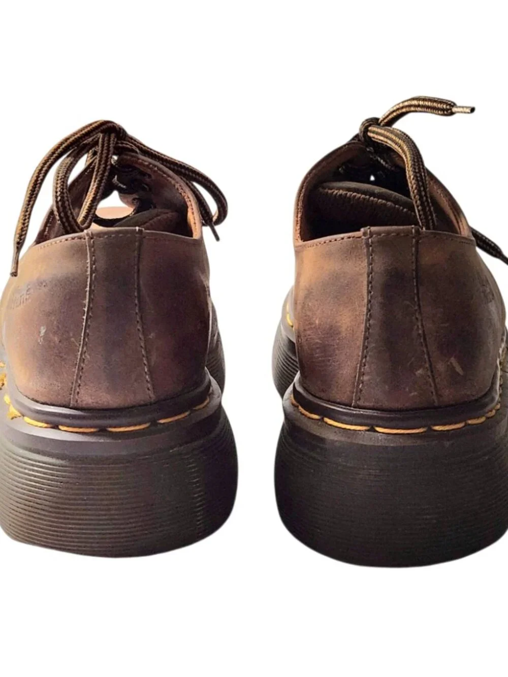 Vintage Y2K Dr Doc Martens 8434/51 Leather Chunky Oxford Mens US 5 UK 4 England
